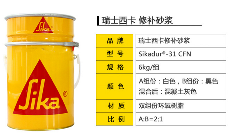 西卡結構修補砂漿